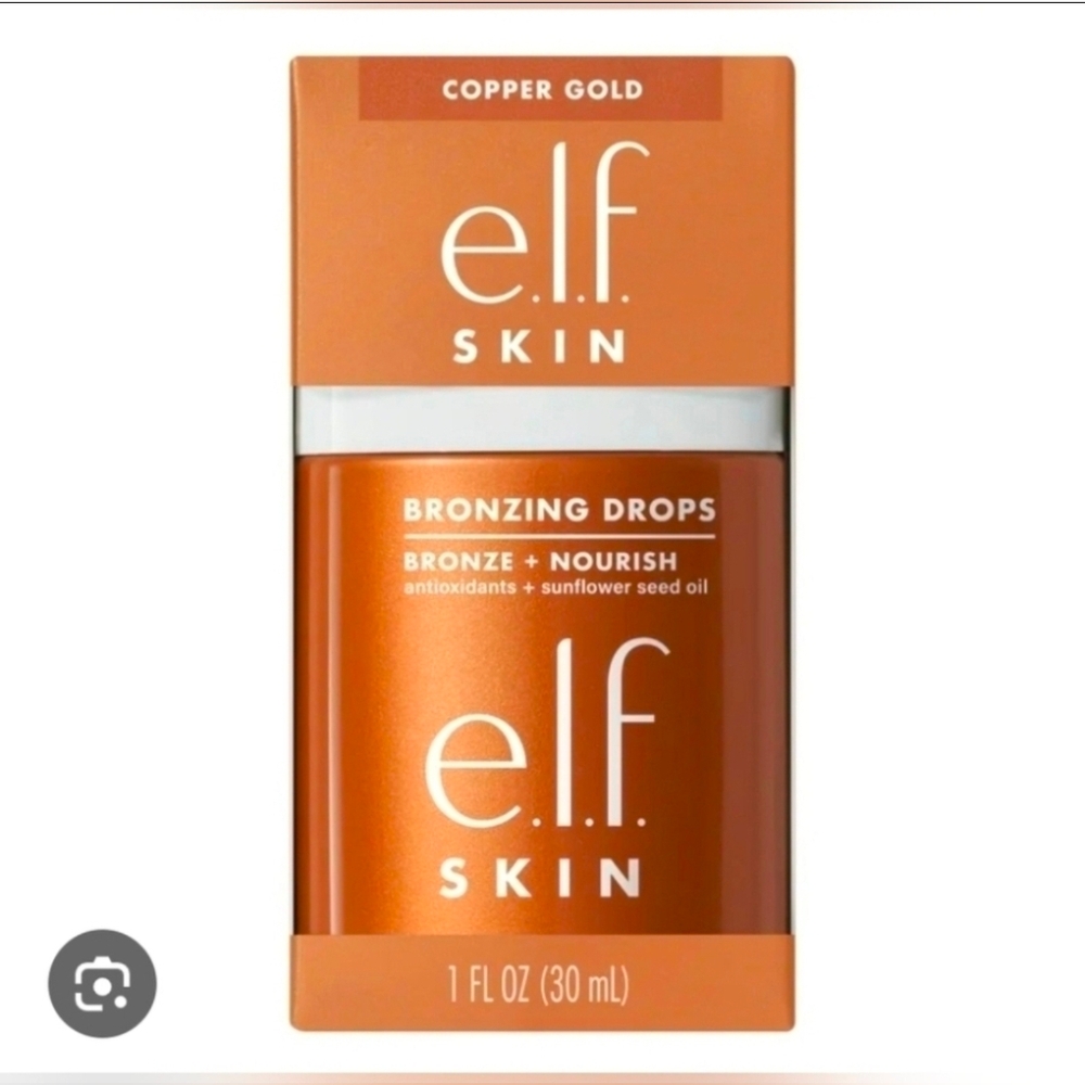 3 x Elf Skin Bronzing Drops In Copper Gold 1fl Oz BNIB - Picture 4 of 8